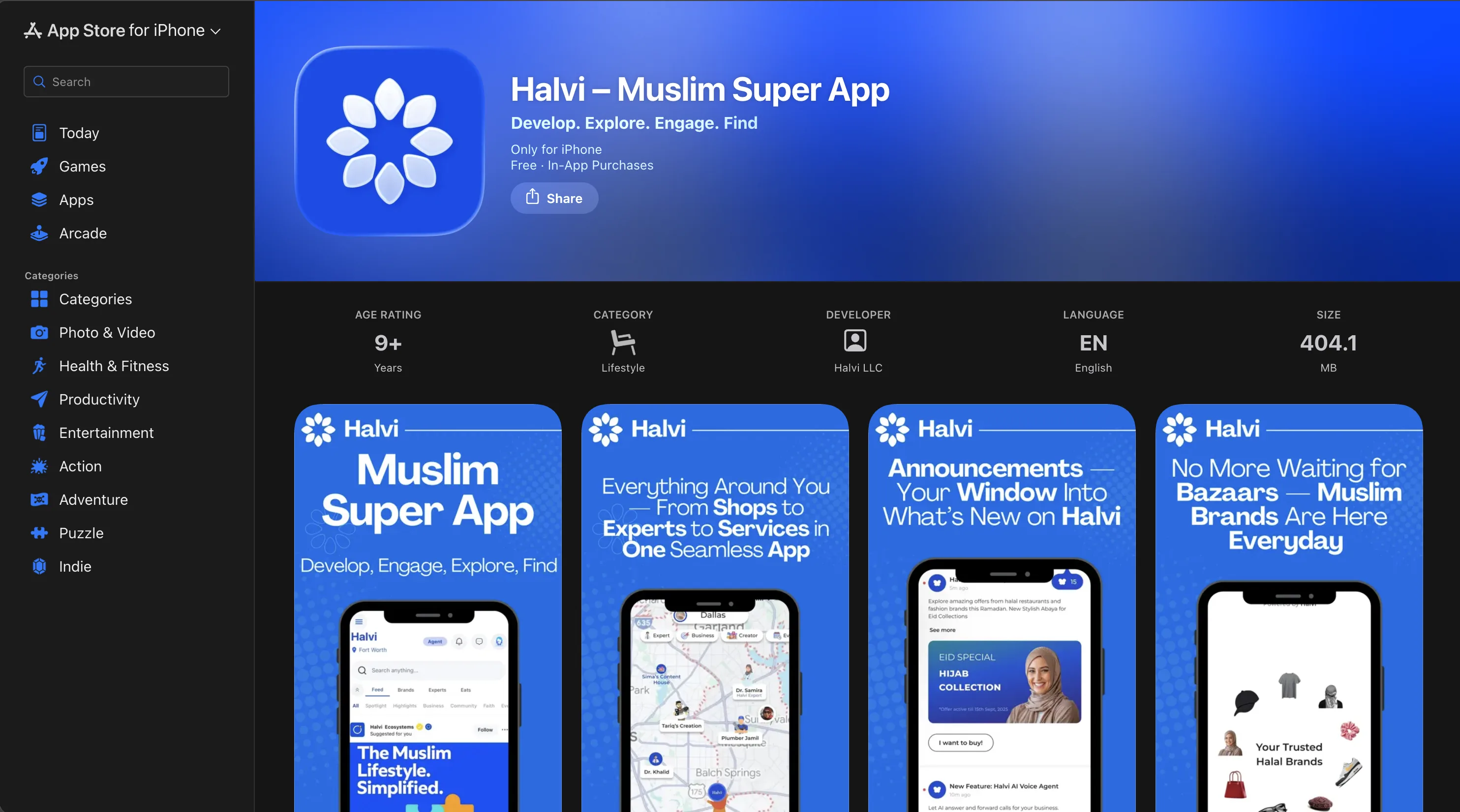 Halvi Muslim Super App on the App Store