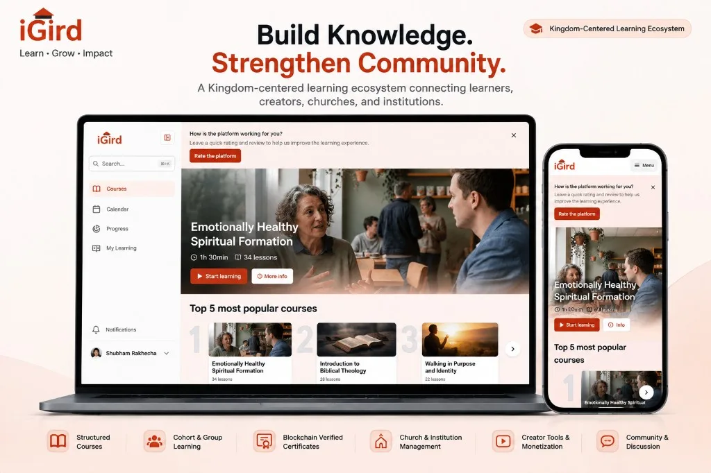 iGird kingdom-centered learning ecosystem